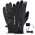 Touch Screen Heated Gloves -  Anti-Slip and Fast Recharging for Skiing Cycling Driving Hiking