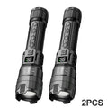 High Strong Power Led Flashlights 2000LM Tactical Torch with Display Light USB Charging Camping Fishing Emergency Zoom Lantern