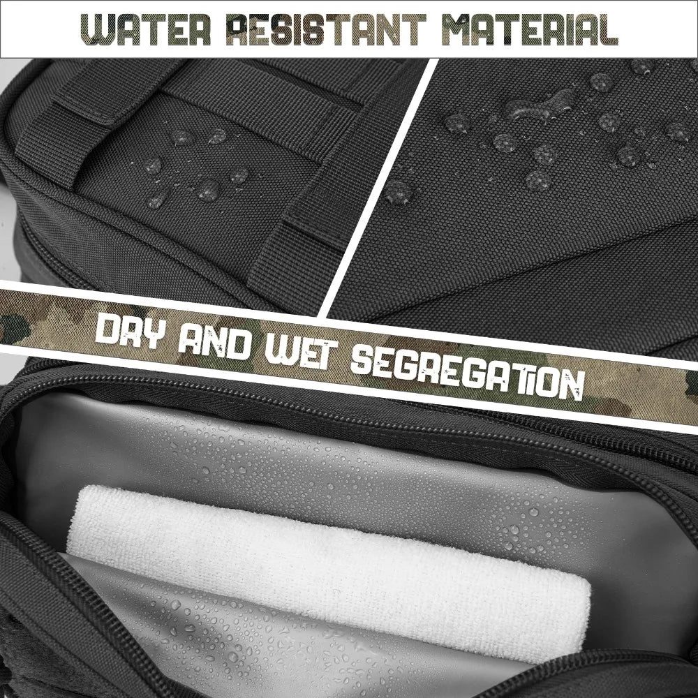 Tactical Toiletry Bag for Women EDC Travel Dopp Kit
