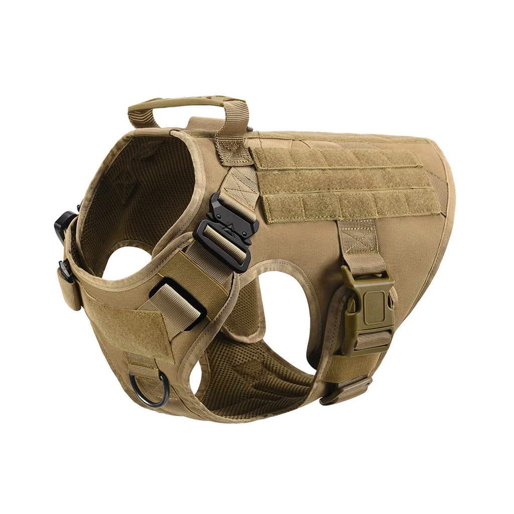 Tactical Dog Harness Collar Leash