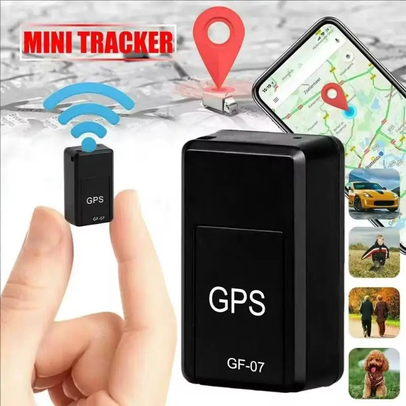 GF07 Mini GPS Tracker Real Time Location Tracking Magnetic Design For Car Luggage Pets Kids Anti Lost Monitoring