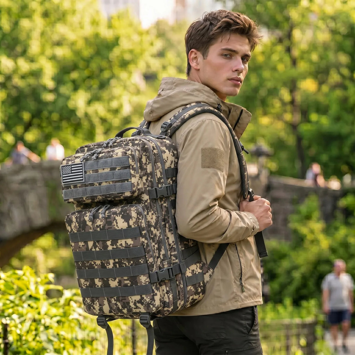 45L Molle Tactical Backpack