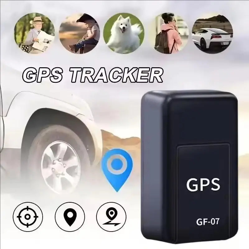 GF07 Mini GPS Tracker Real Time Location Tracking Magnetic Design For Car Luggage Pets Kids Anti Lost Monitoring