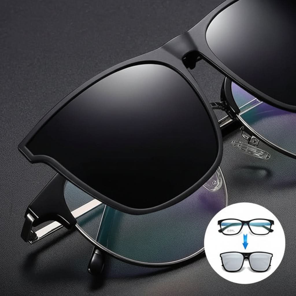 Polarized UV400 Clip-On Sunglasses